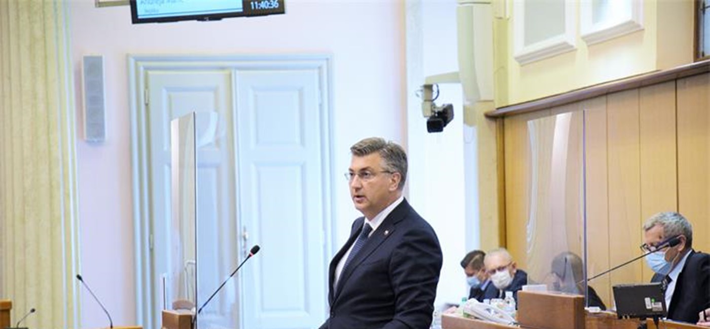 Premijer Plenković oporbenim zastupnicima: Vaš jedini korisni doprinos rješavanju Covid krize je to što ste se cijepili